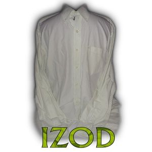 MENS: NWT! IZOD Checked Long Sleeve Shirt